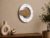 Minimalist Two-Tone Wall Clock