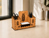 Owl Castle Desk Organizer