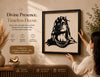 Framed Silhouette Portrait Wall Art