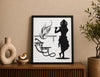 Silhouette Portrait Wall Art