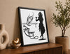 Silhouette Portrait Wall Art