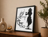 Silhouette Portrait Wall Art