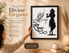 Silhouette Portrait Wall Art