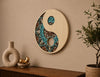 Yin Yang Mandala Wood Wall Art
