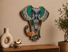 Mandala Elephant Wood Wall Art