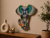 Mandala Elephant Wood Wall Art