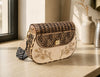 Cherry Blossom Two-Tone Wood Purse