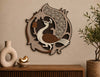 Phoenix Bird Layered Wood Wall Art